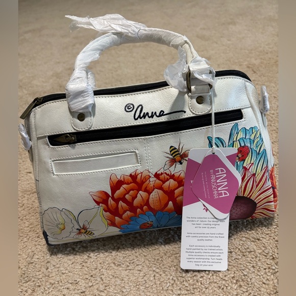 Anna by anuschka wide organizer satchel - Picture 2 of 16